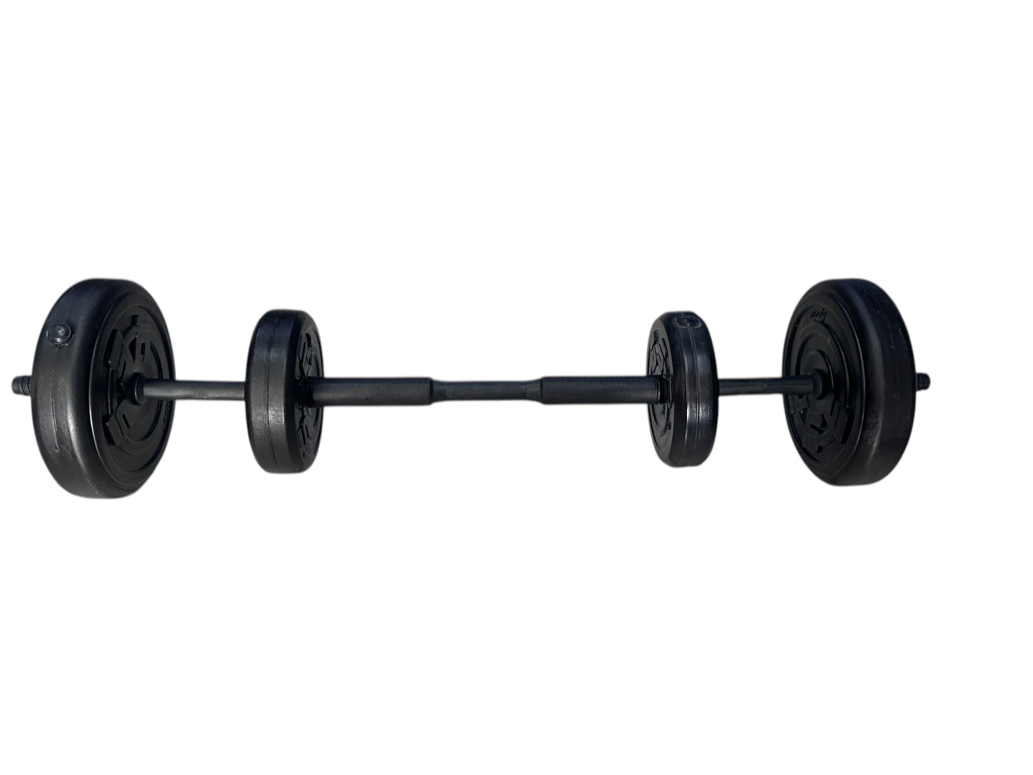 KIT DE PESAS 2 EN 1: MANCUERNAS + BARRA CONECTABLE – 30 LBS