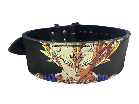 Cinturón Powerlifting 10mm Vegeta – Piel Premium SSR SPORT