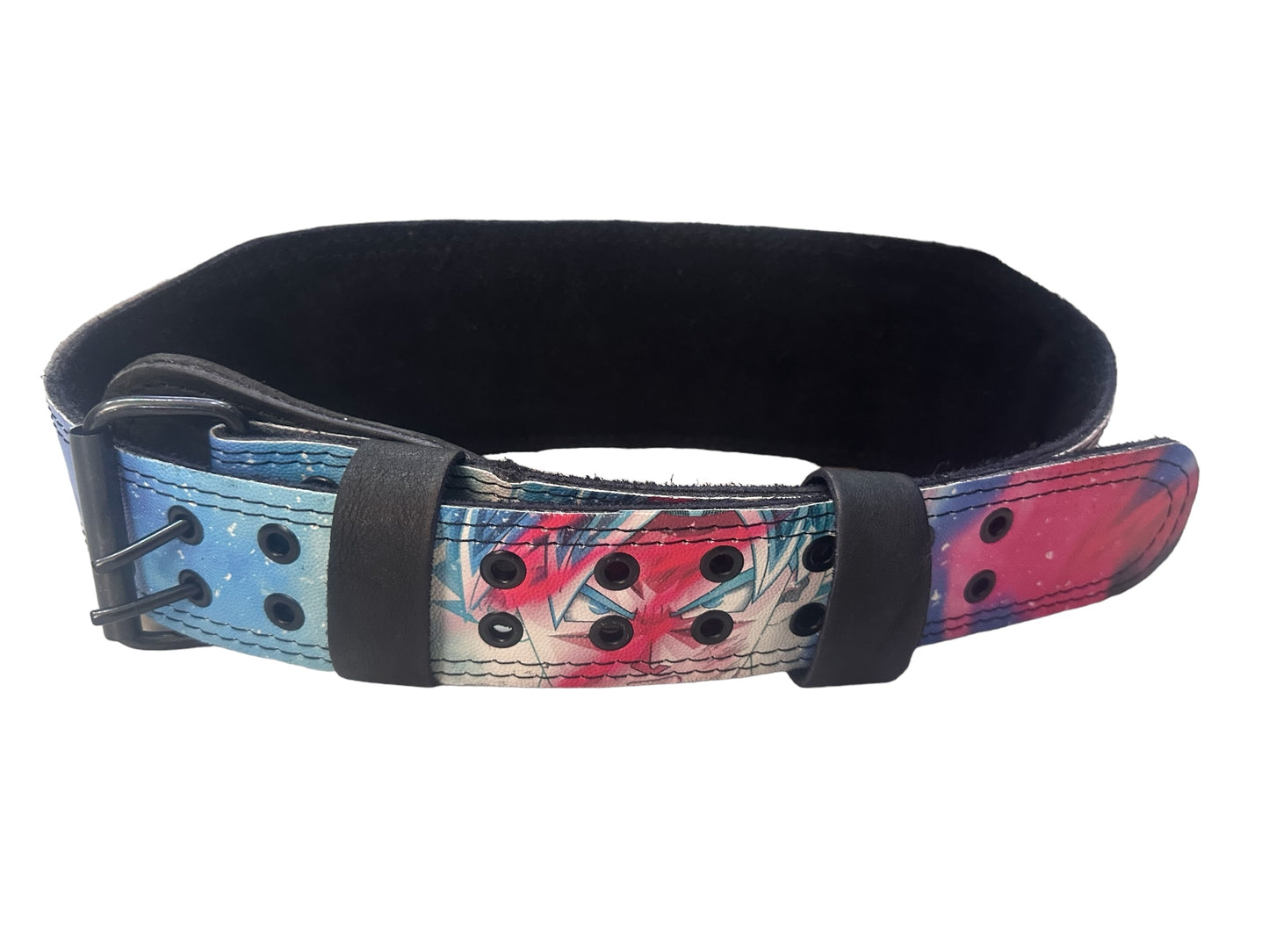 Cinto Premium de Piel con Diseño de Goku Super Saiyan: Alta Calidad y Estilo Único para Levantamiento de Pesas