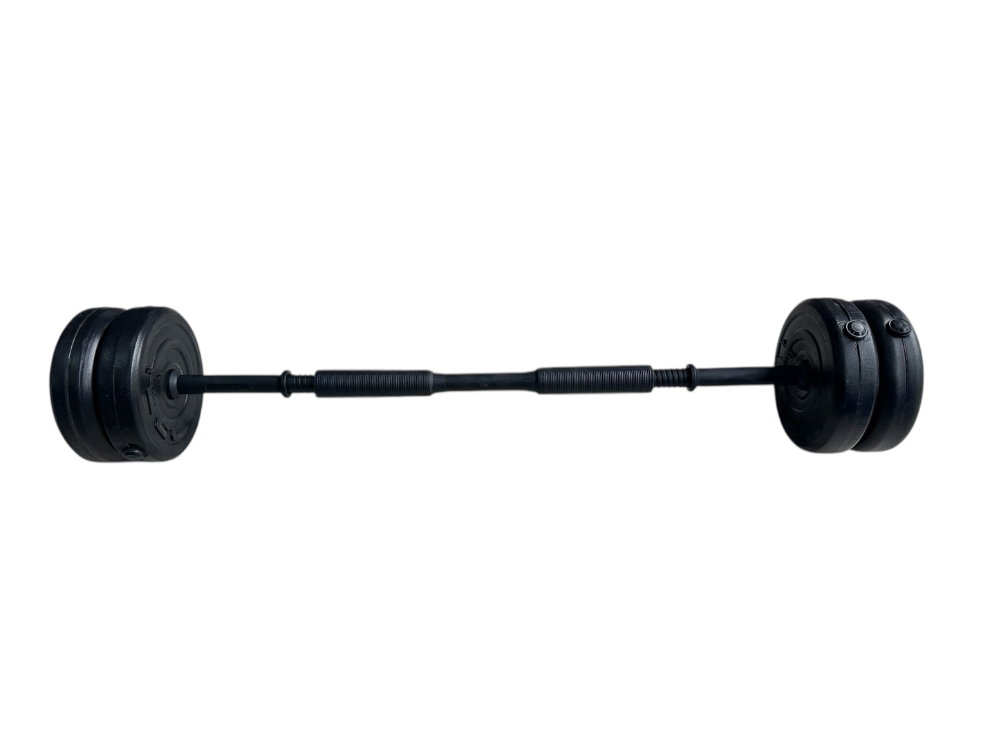 KIT DE PESAS 2 EN 1: MANCUERNAS + BARRA CONECTABLE – 30 LBS