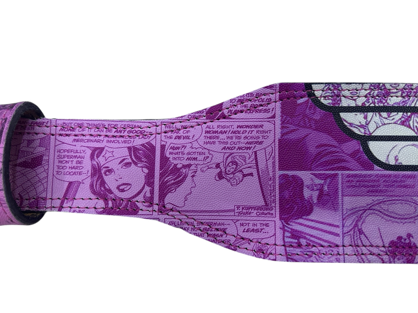 cinto piel premium mujer maravilla historieta