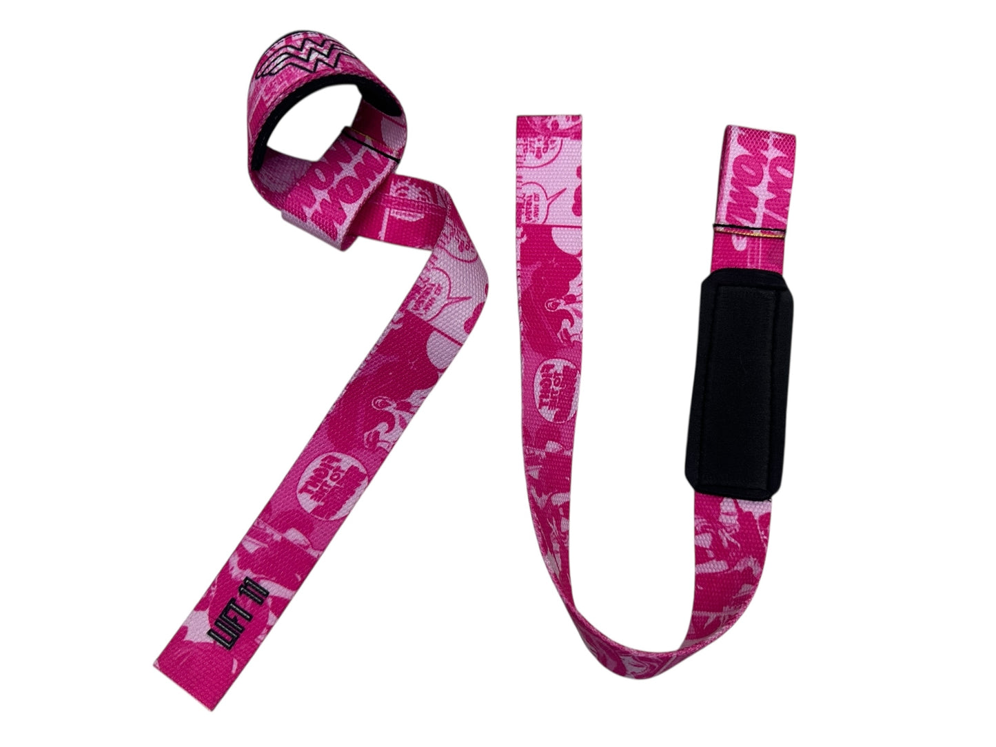 Straps Premium Mujer Maravilla Rosa y Negro