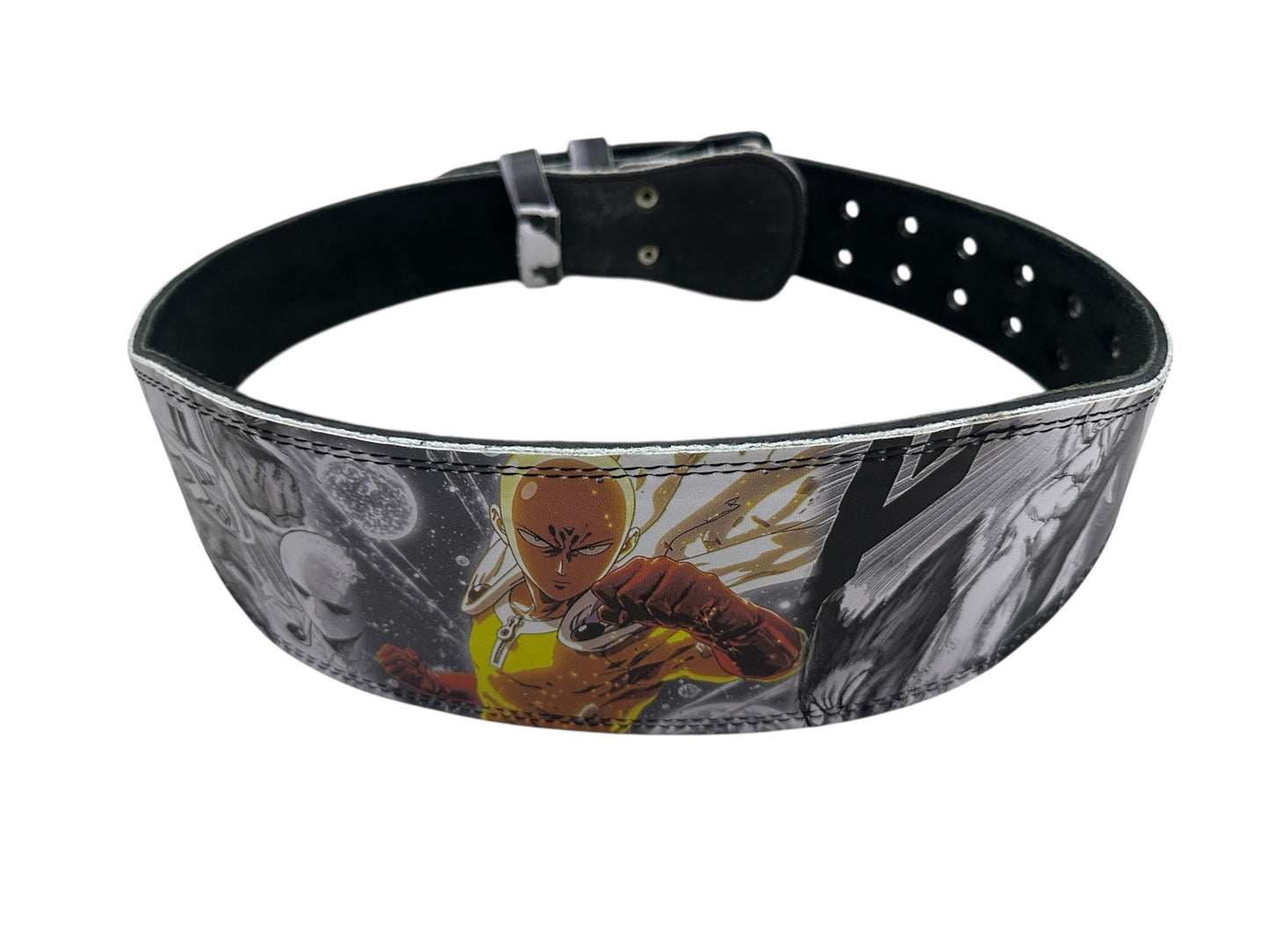 Cinturón De Piel Premium Saitama Para Gym