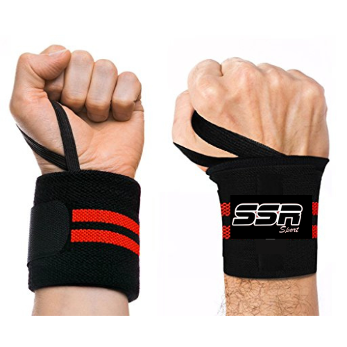 Par De Muñequeras Canilleras Gym SSR SPORT