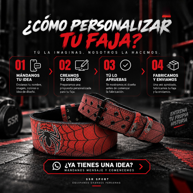 Faja Personalizada SSR Sport – Diseña la tuya