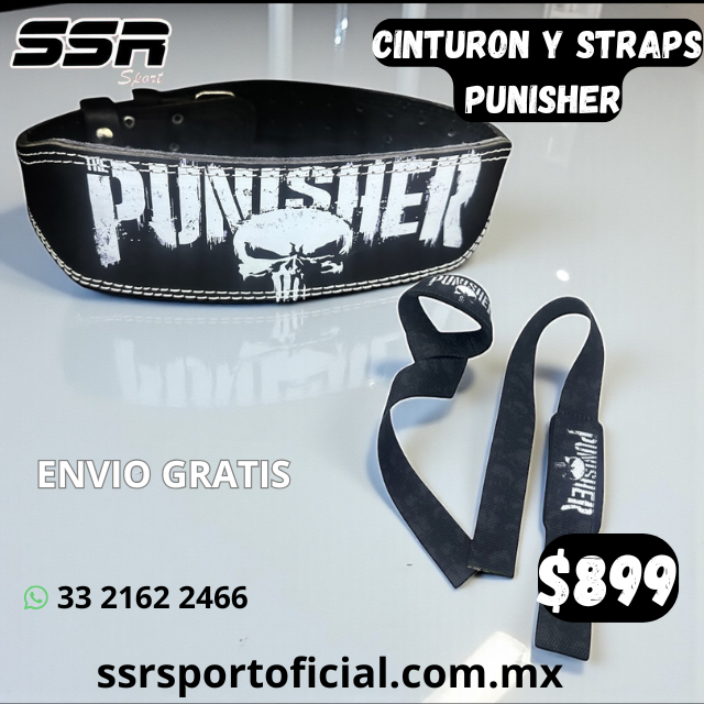 CINTO PUNISHER CON STRAPS