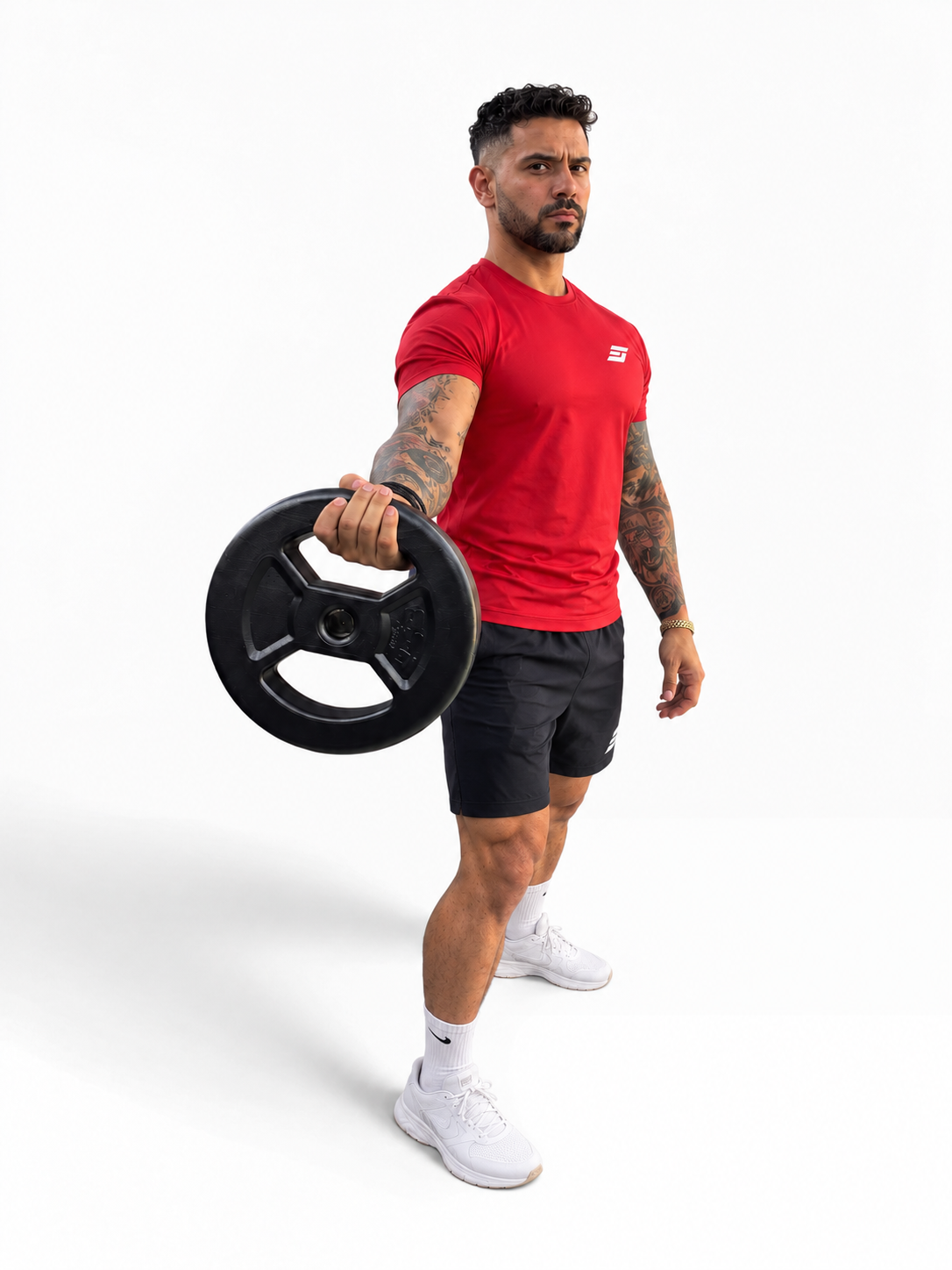 Disco De Pesas 5 Kg 11 Lb Estándar Plástico Con Agarraderas SSR Sport
