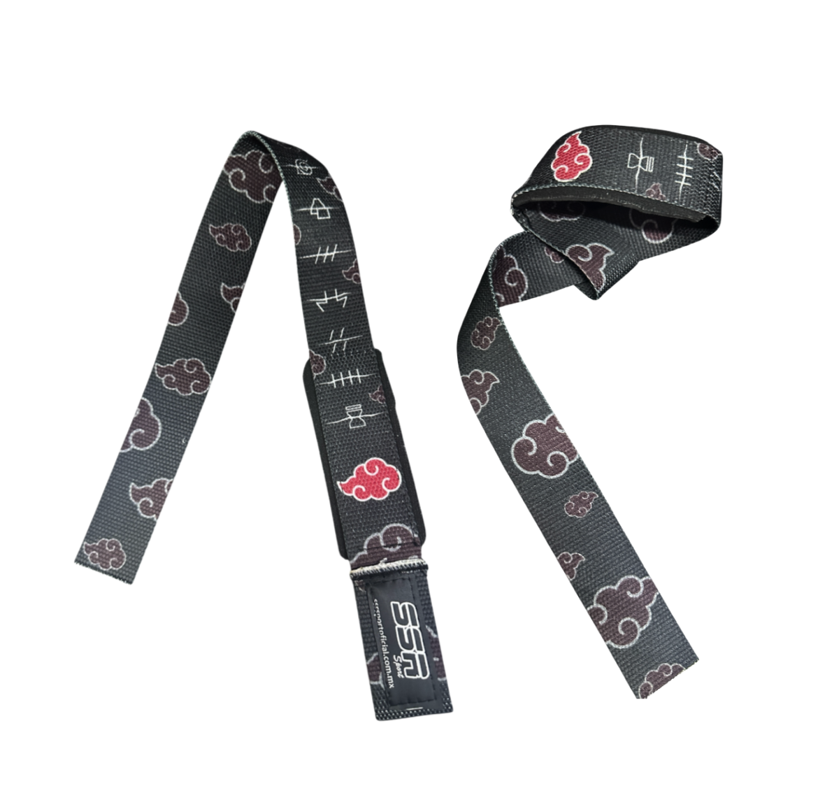 Conjunto Premium Akatsuki – Cinturón, Straps y Muñequeras