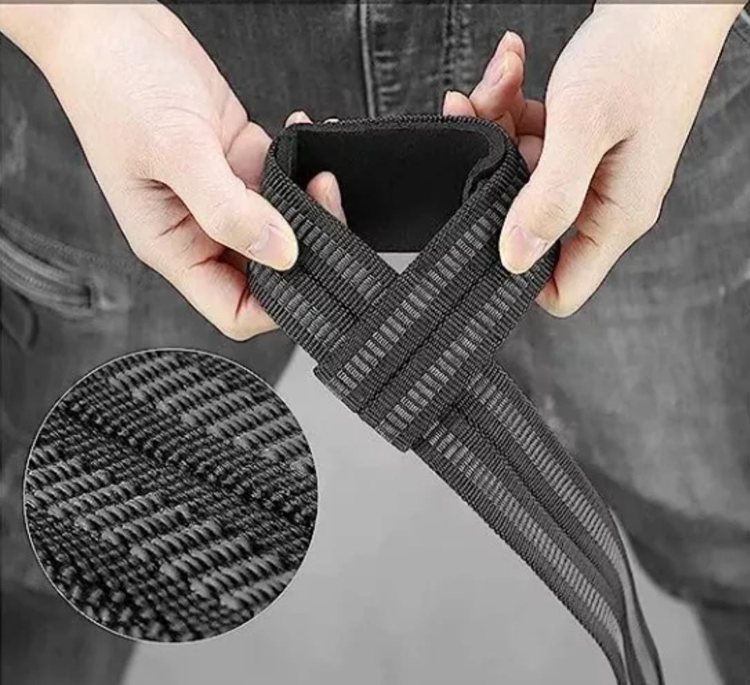Straps Premium Antiderrapantes para Gym Agarre Reforzado