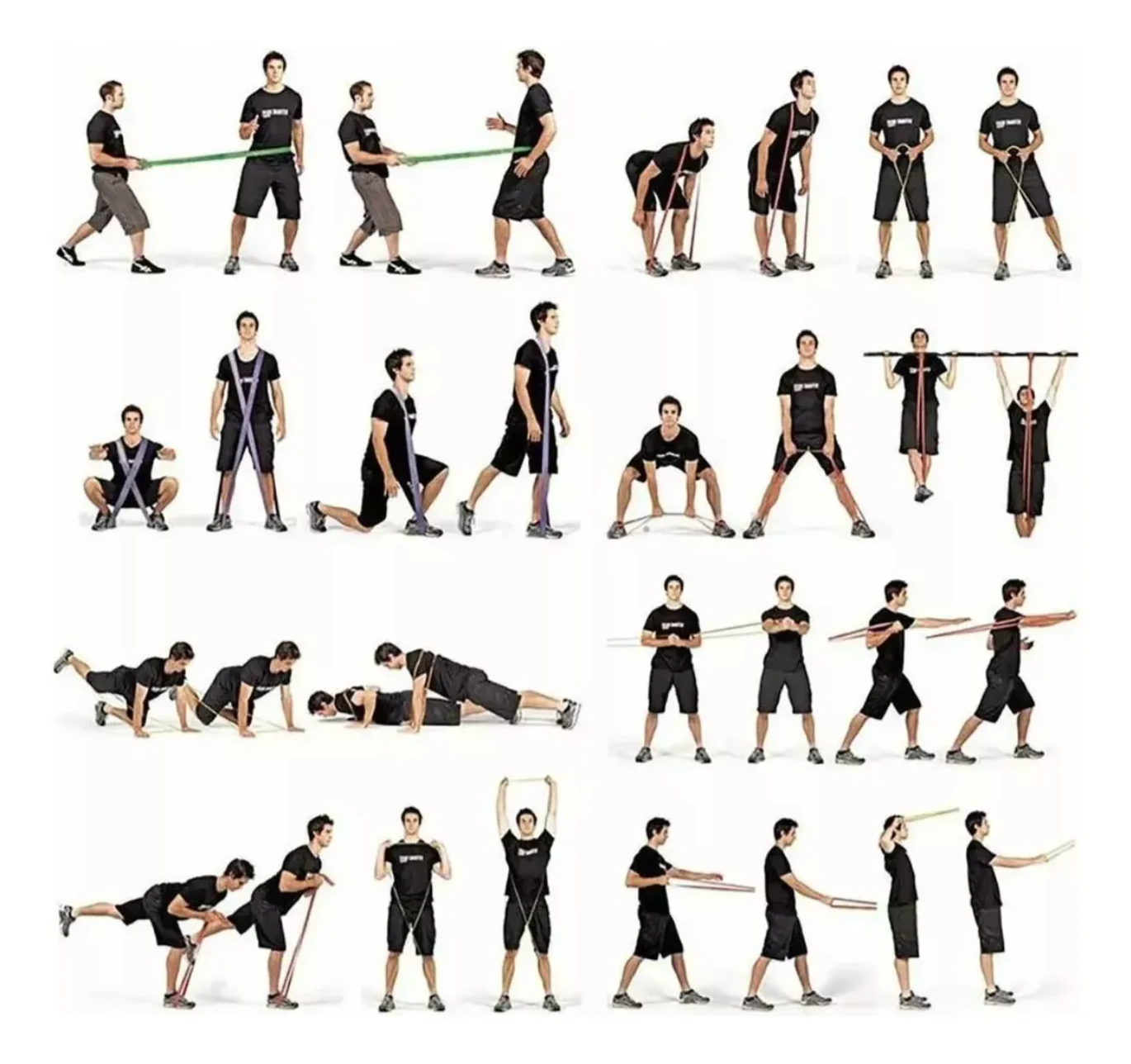 Banda Pull Ups Resistencia alta Liga Ejercicio