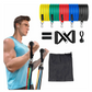 Kit 5 Ligas de Resistencia Ajustables para Ejercicio Fitness