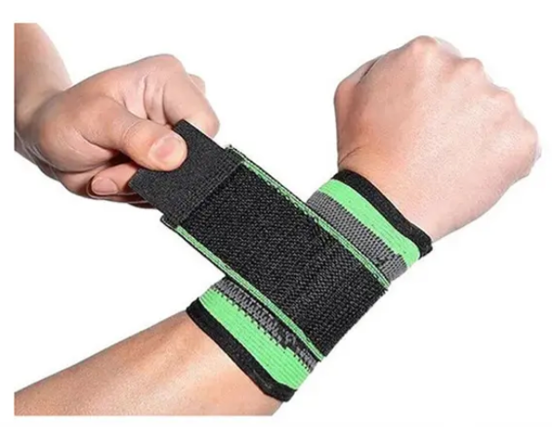 Muñequera Elástica Ajustable Soporte Compresión Gym Deporte