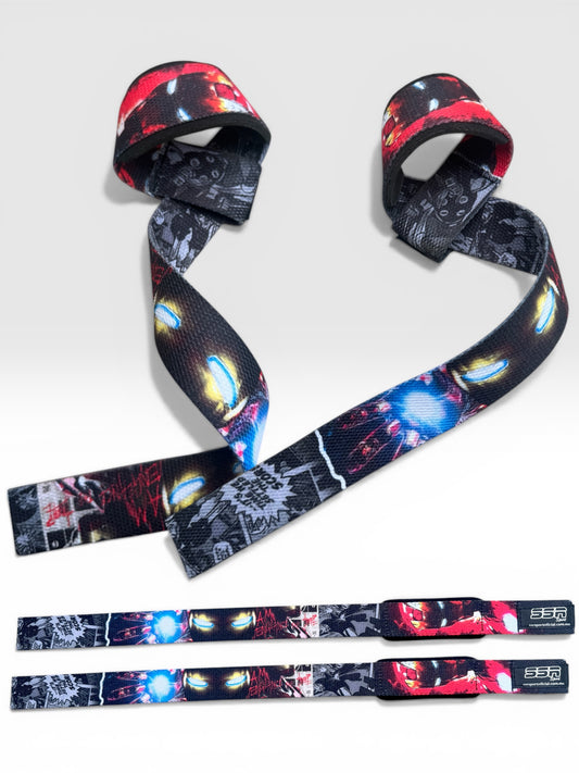 Straps Gym Diseño Iron Man | Tecnología y Fuerza