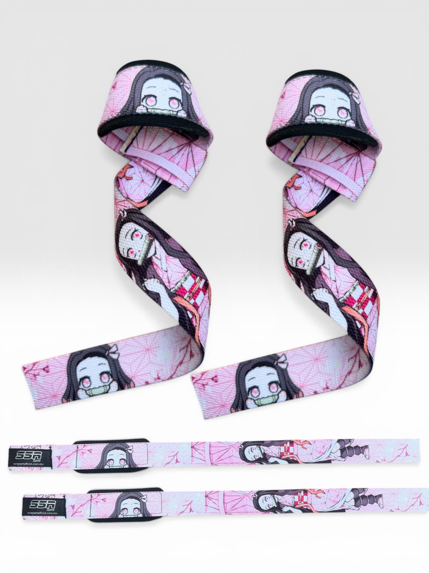 Straps Gym Diseño Nezuko | Estilo y Rendimiento