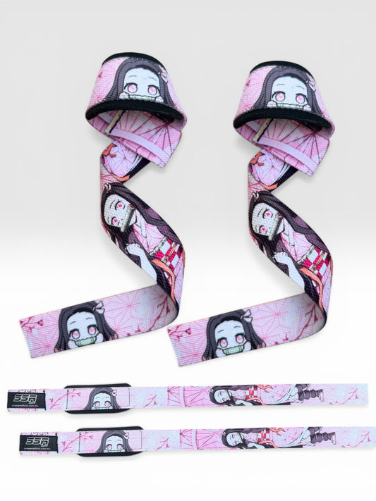 Straps Gym Diseño Nezuko | Estilo y Rendimiento