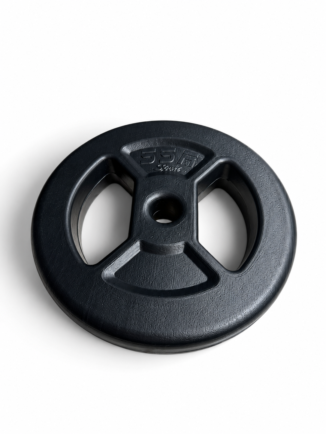 Disco De Pesas 10 Kg 22 Lb Estándar Plástico Con Agarraderas SSR Sport