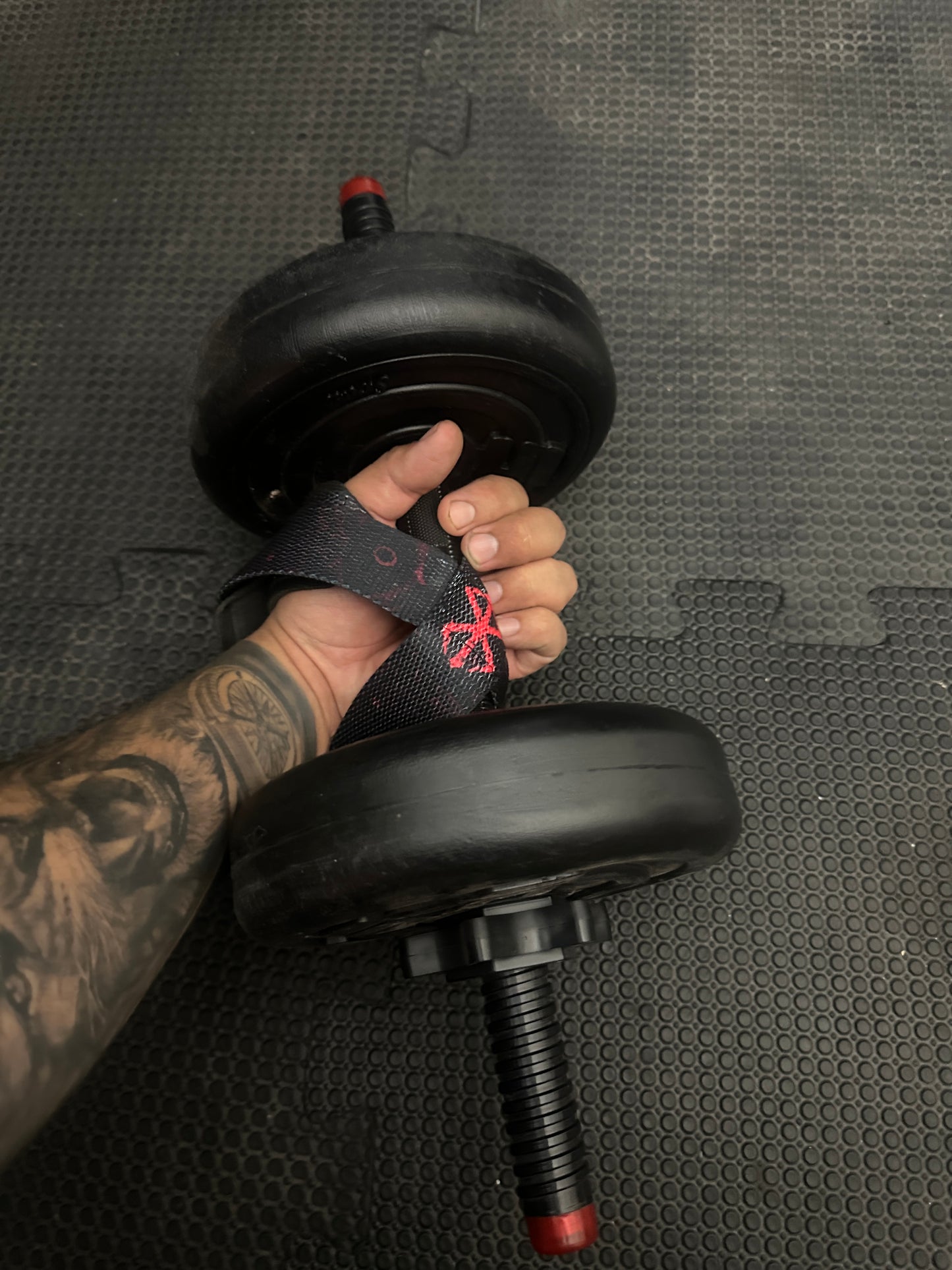 Straps Tipo 8 para Gym Agarre Reforzado Levantamiento berserk