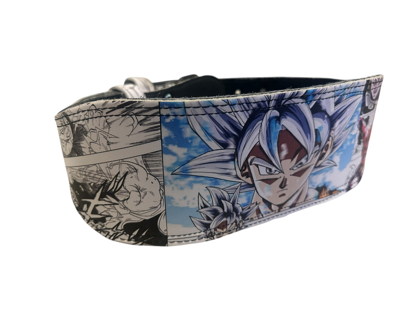 Cinturón Premium De Levantamiento Dragon Ball Estilo Cómic – Soporte Lumbar Profesional Para Gym y Cross Training