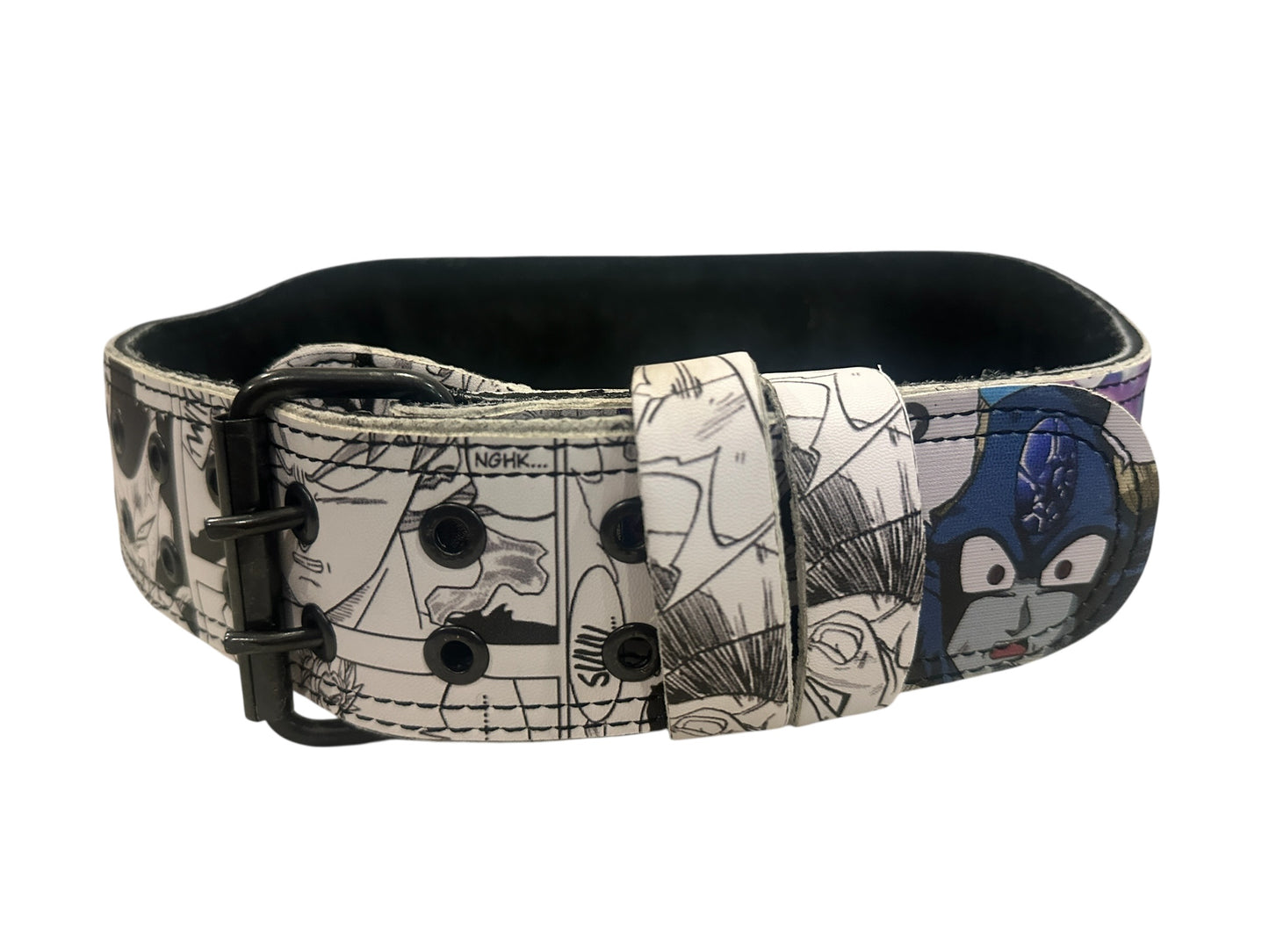 Cinturón Premium De Levantamiento Dragon Ball Estilo Cómic – Soporte Lumbar Profesional Para Gym y Cross Training