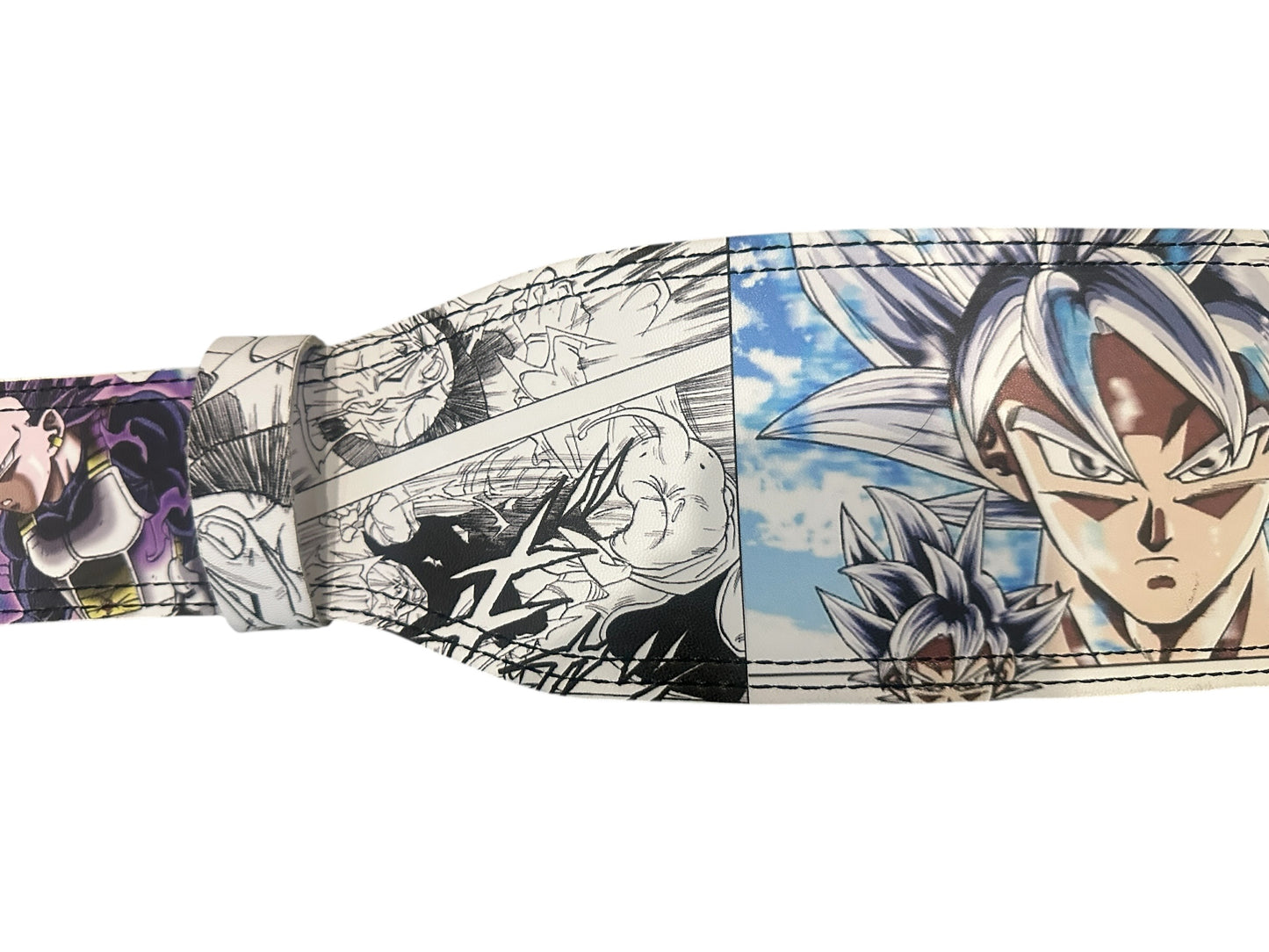 Cinturón Premium De Levantamiento Dragon Ball Estilo Cómic – Soporte Lumbar Profesional Para Gym y Cross Training