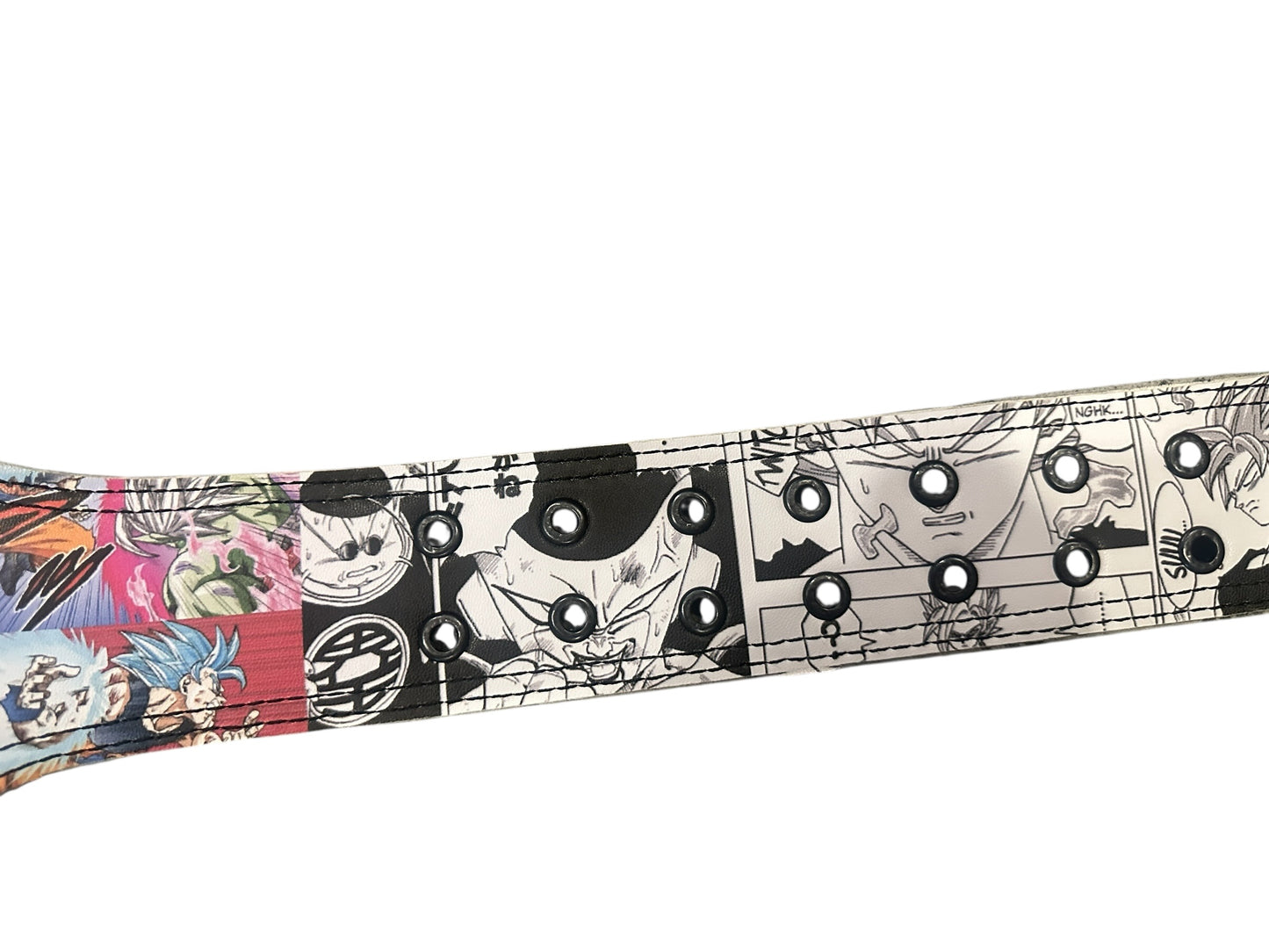 Cinturón Premium De Levantamiento Dragon Ball Estilo Cómic – Soporte Lumbar Profesional Para Gym y Cross Training