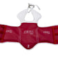 Peto de karate  taekwondo bicolor azul y rojo resistente tallas #1 a #5