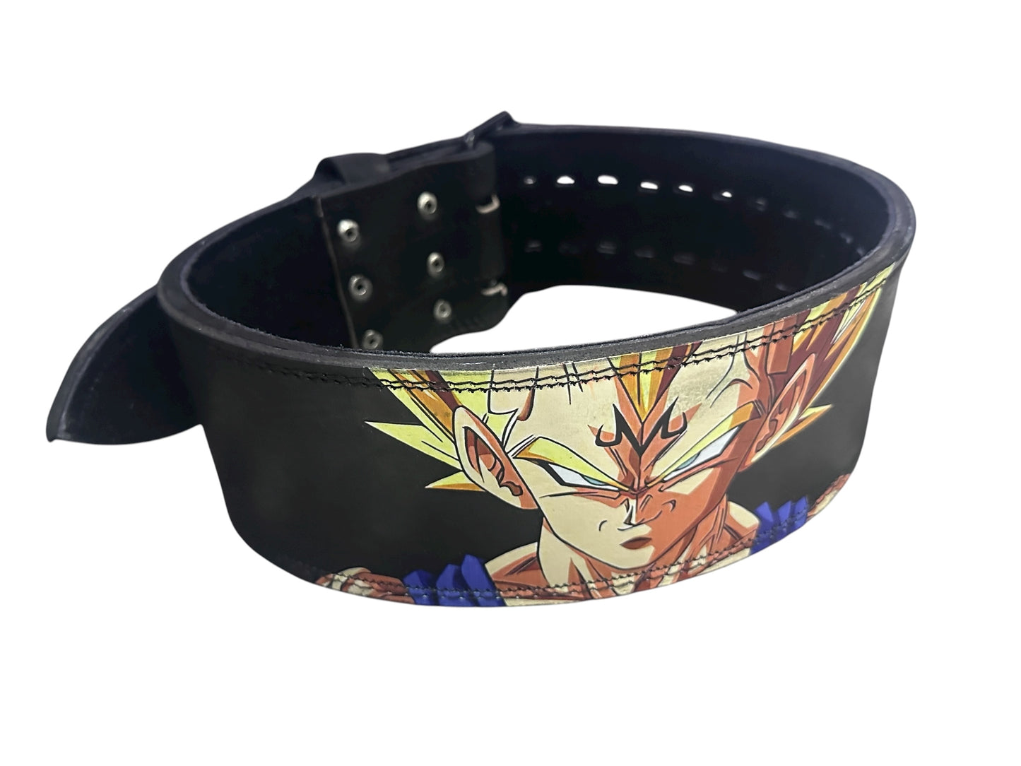 Cinturón Powerlifting 10mm Vegeta – Piel Premium SSR SPORT