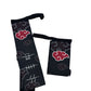 Muñequeras premium reforzadas con diseño Akatsuki.