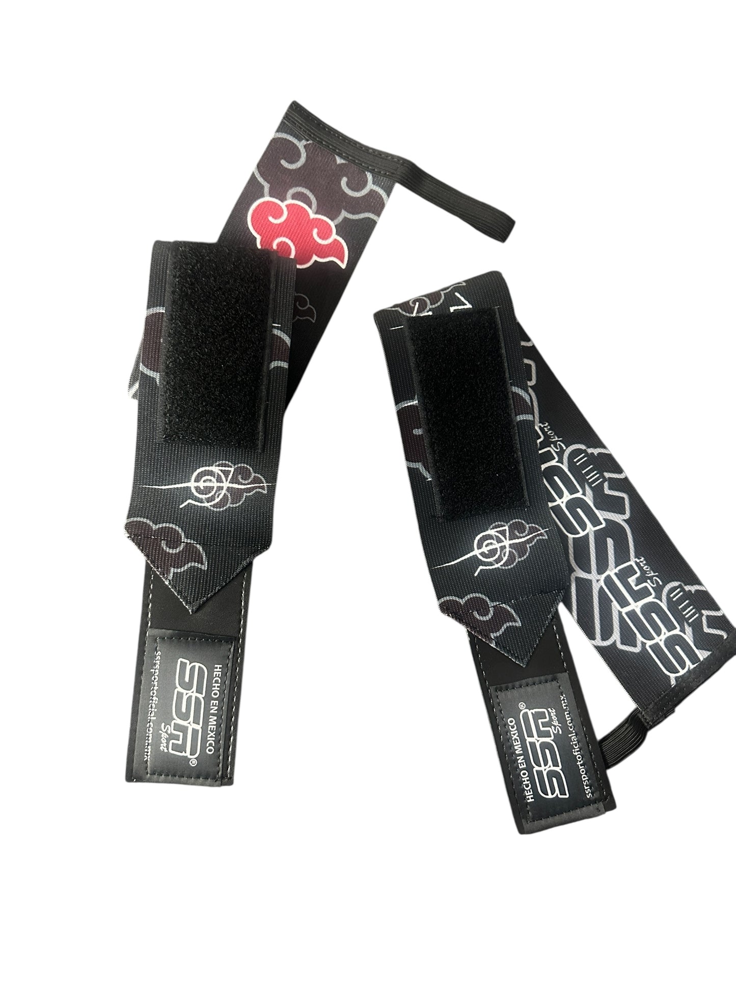 Conjunto Premium Akatsuki – Cinturón, Straps y Muñequeras