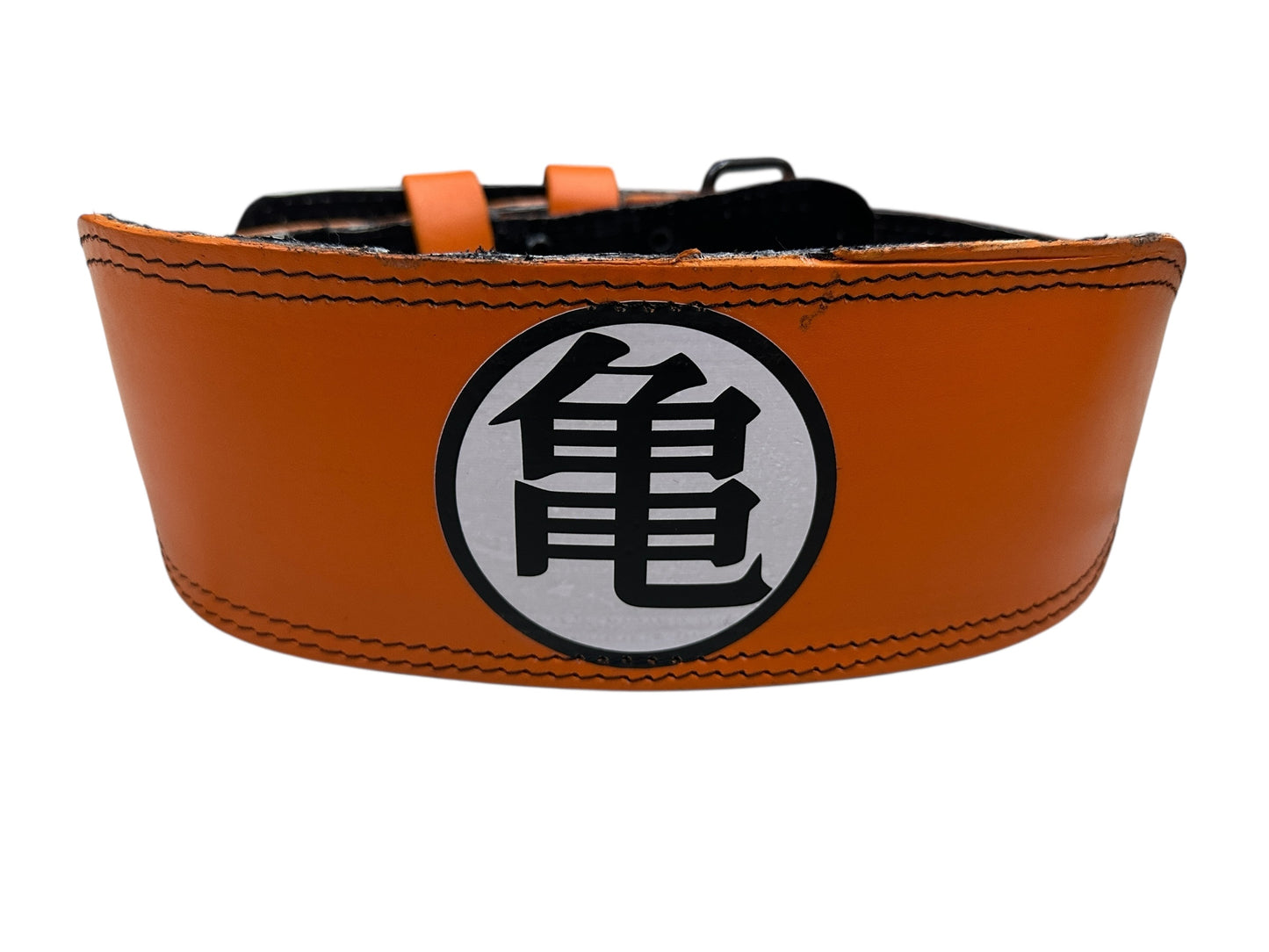 Cinturón SSR Sport de piel para gimnasio DRAGON BALL, soporte lumbar reforzado, color naranja