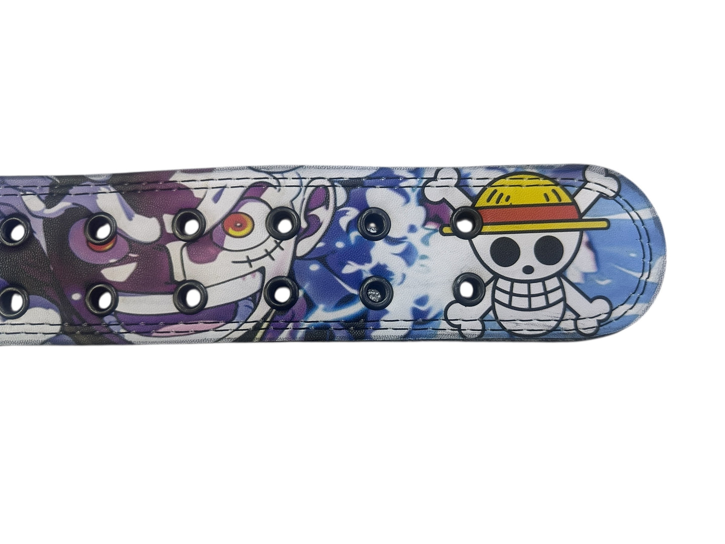 Cinturón De Piel Premium Zoro Estilo Comic Para Gym