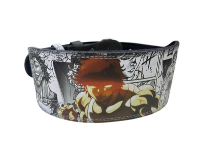 Conjunto Premium Baki – Cinturón, Straps y Muñequeras para Gimnasio