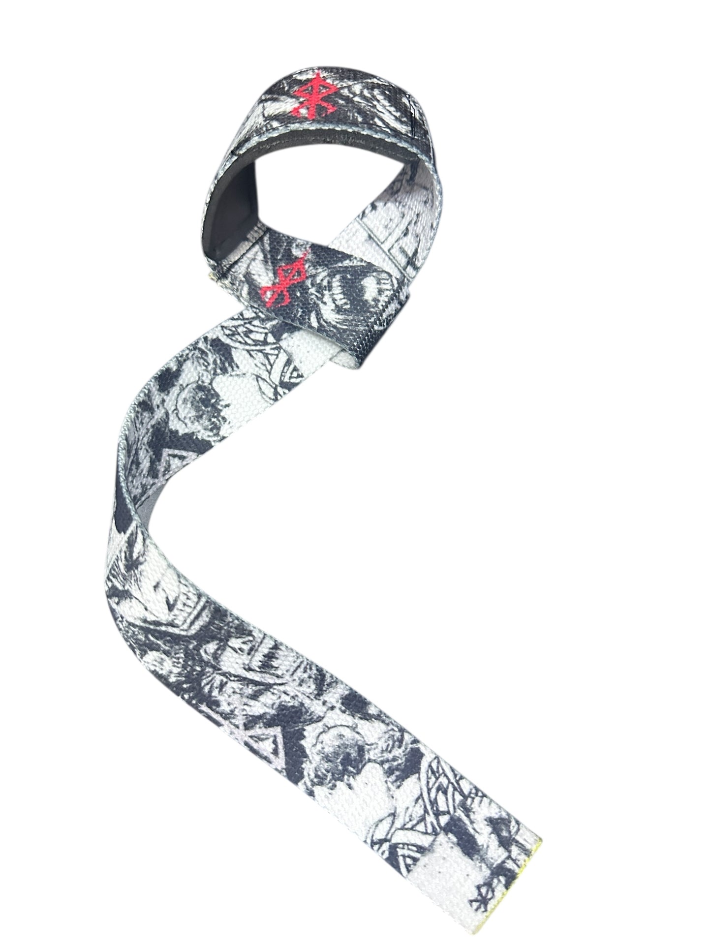 Straps Premium de Levantamiento – Diseño Berserk – Agarre Firme y Profesional