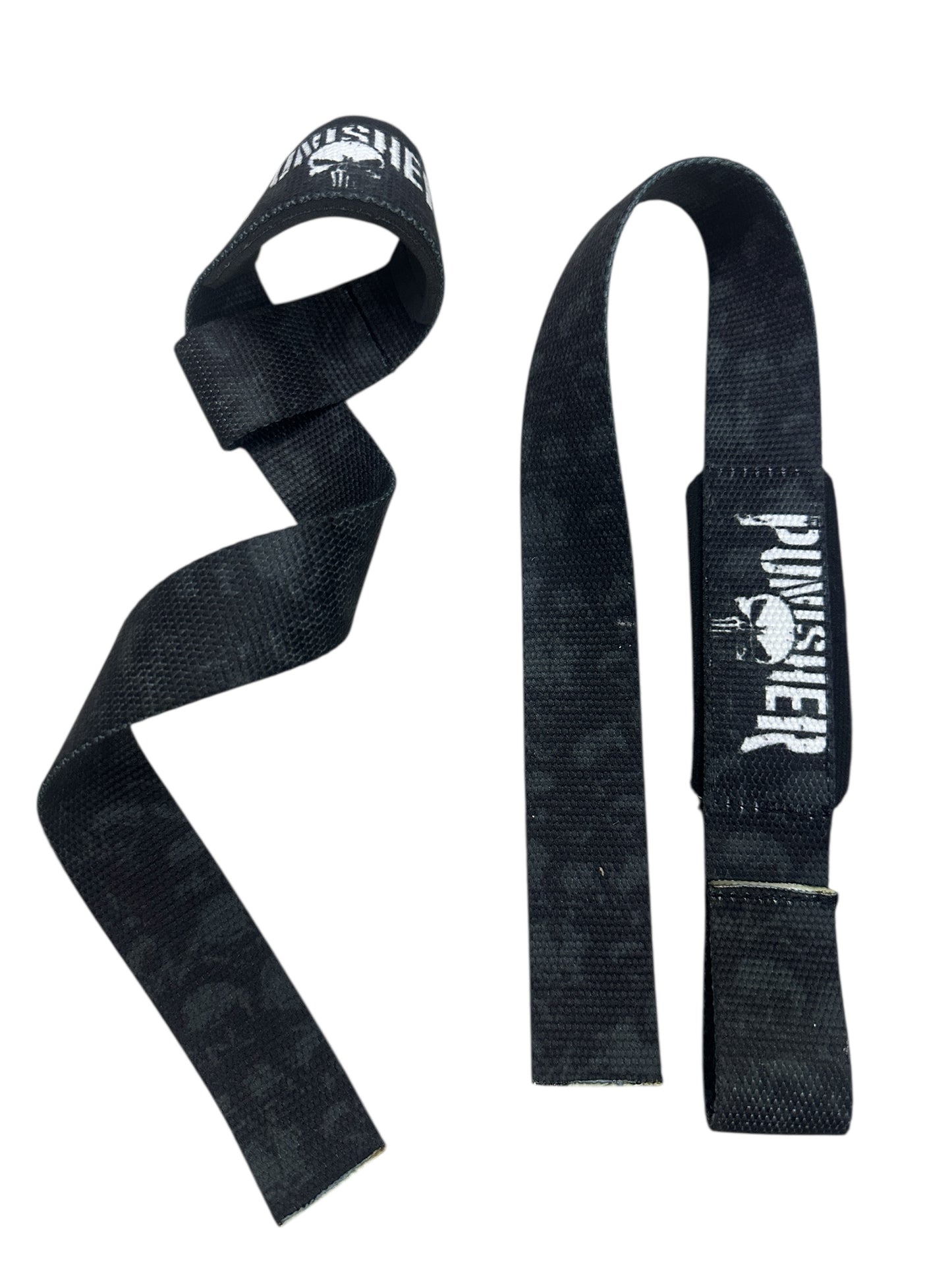 Conjunto Premium Punisher – Cinturón, Straps y Muñequeras Reforzadas