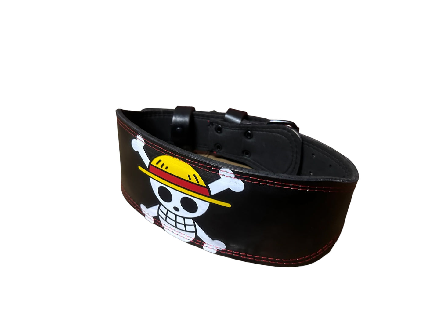 Cinturón De Piel Premium anime One Piece Para Gym