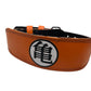 Cinturón SSR Sport de piel para gimnasio DRAGON BALL, soporte lumbar reforzado, color naranja