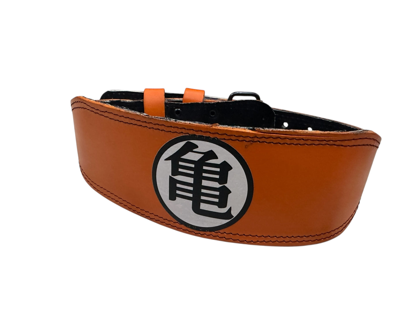 Cinturón SSR Sport de piel para gimnasio DRAGON BALL, soporte lumbar reforzado, color naranja
