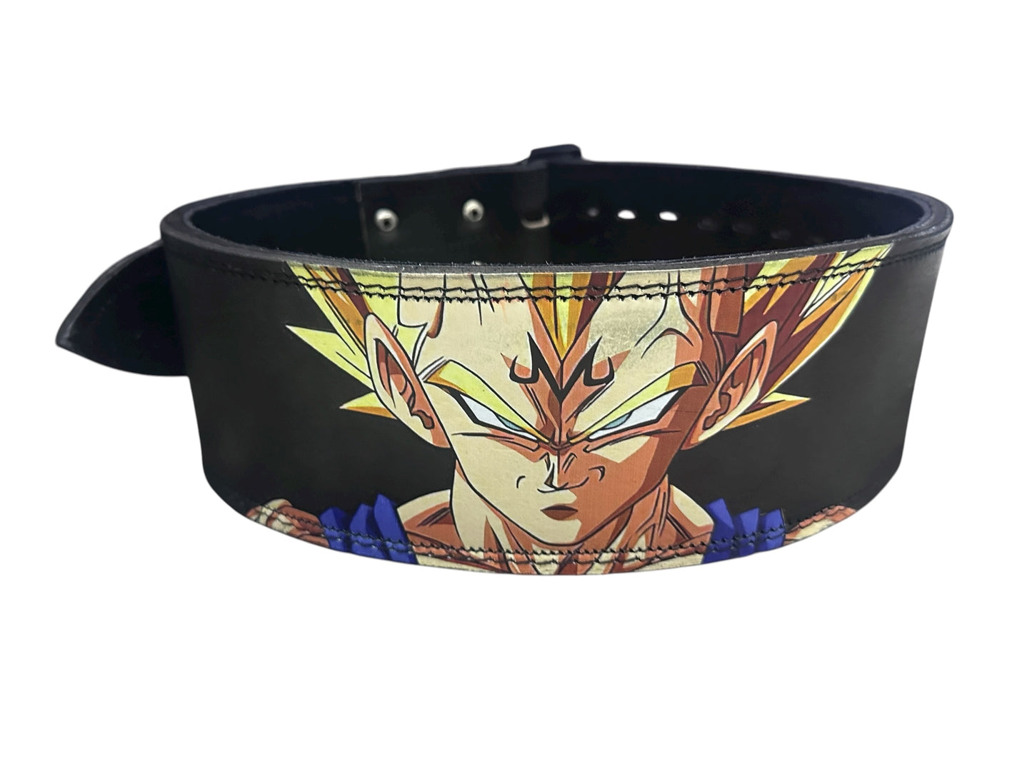 Cinturón Powerlifting 10mm Vegeta – Piel Premium SSR SPORT