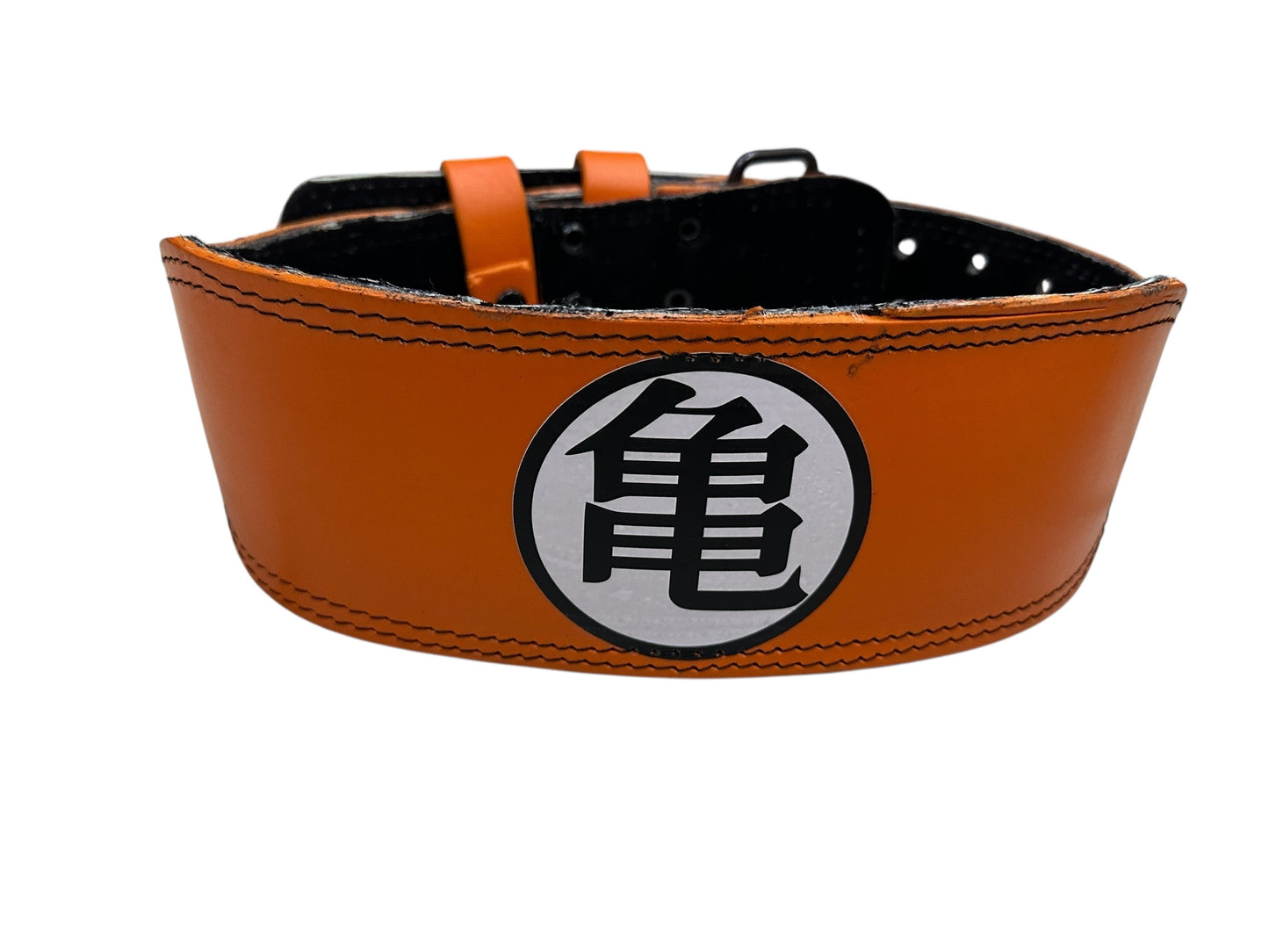 Cinturón SSR Sport de piel para gimnasio DRAGON BALL, soporte lumbar reforzado, color naranja