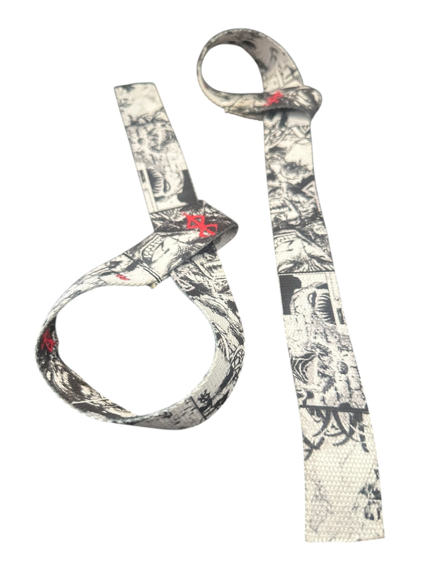 Straps Premium de Levantamiento – Diseño Berserk – Agarre Firme y Profesional