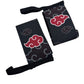 Conjunto Premium Akatsuki – Cinturón, Straps y Muñequeras