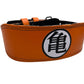 Cinturón SSR Sport de piel para gimnasio DRAGON BALL, soporte lumbar reforzado, color naranja