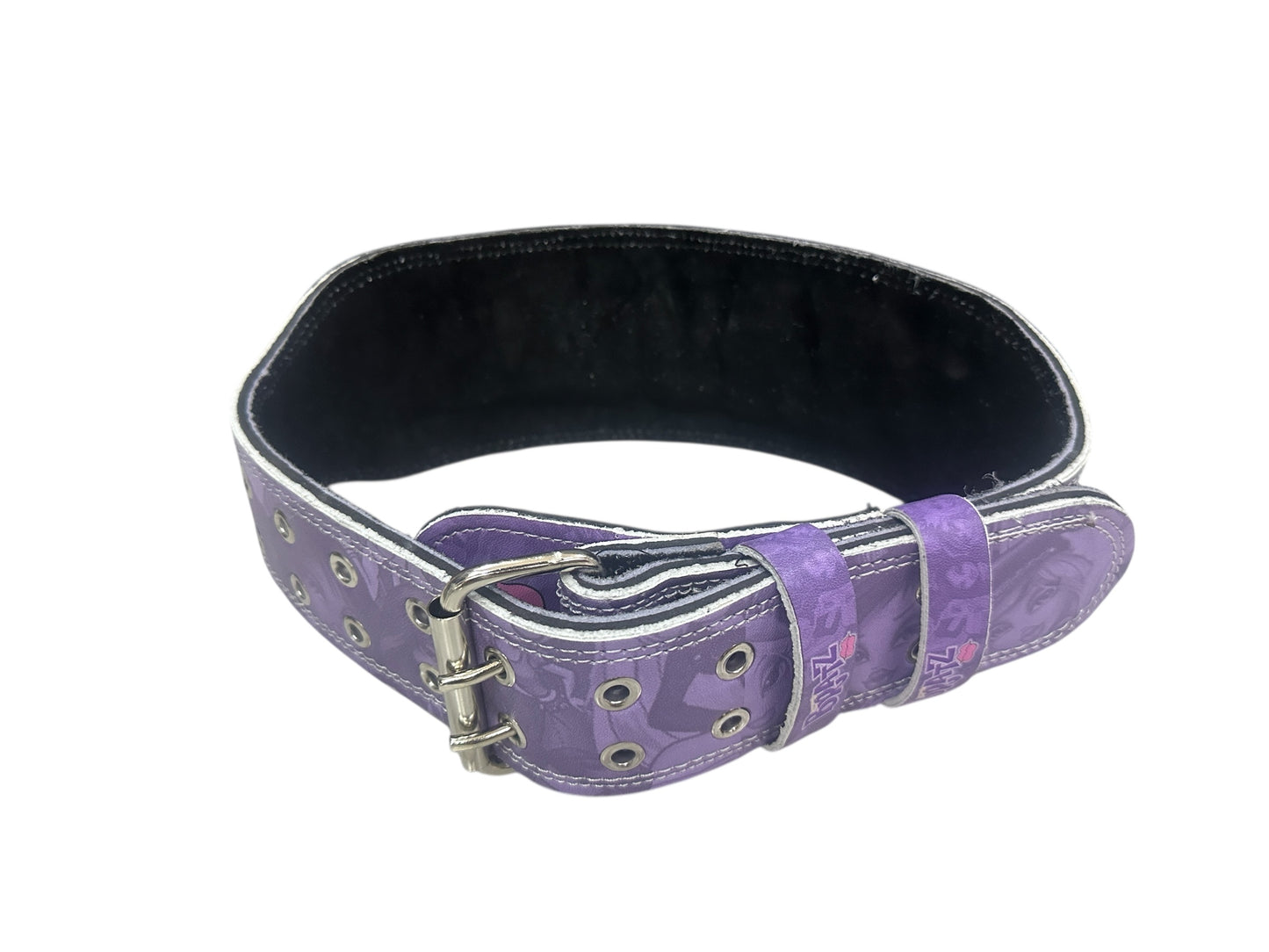 Cinturón de Piel Premium Lila con Diseño Bratz – Con Colchón Lumbar