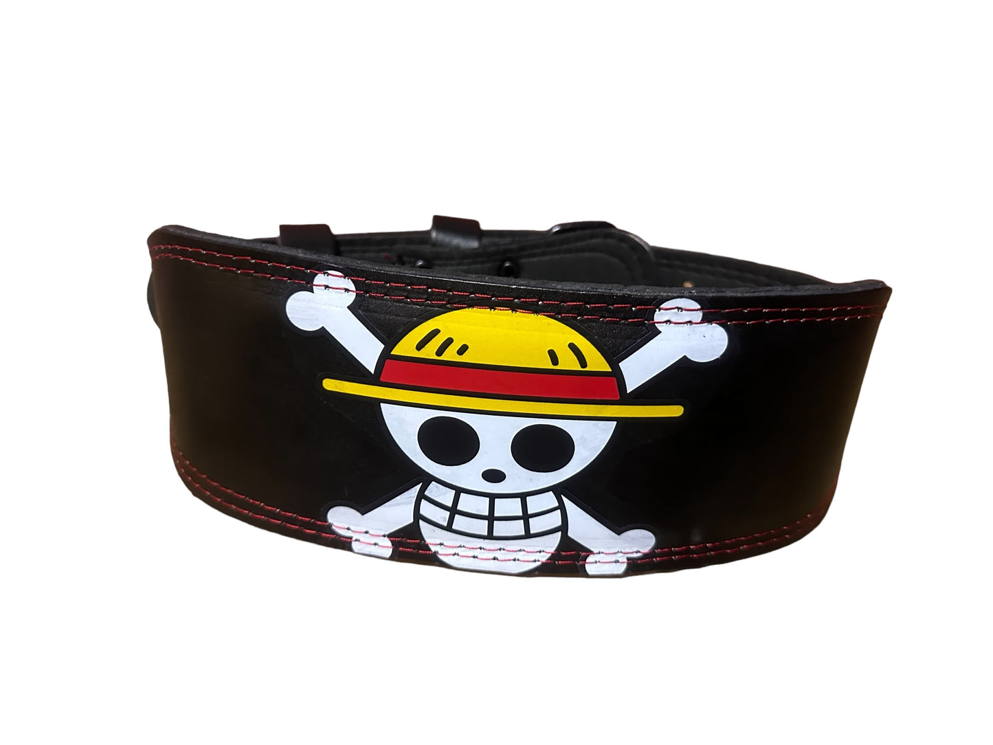 Cinturón De Piel Premium anime One Piece Para Gym