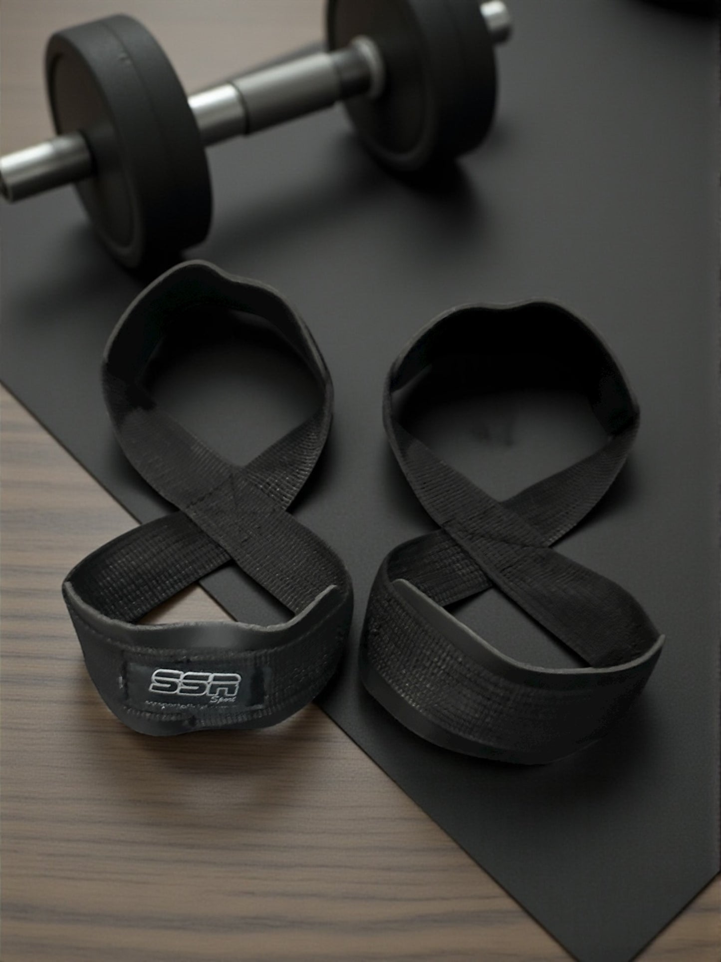 Straps Tipo 8 para Gym Agarre Reforzado Levantamiento