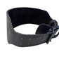 Cinturón Gym Ancho de Piel Premium Soporte Lumbar Pesas