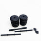 Kit de Pesas 2 en 1: Mancuernas + Barra conectable 40lbs
