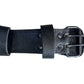 Cinturón Gym Ancho de Piel Premium Soporte Lumbar Pesas