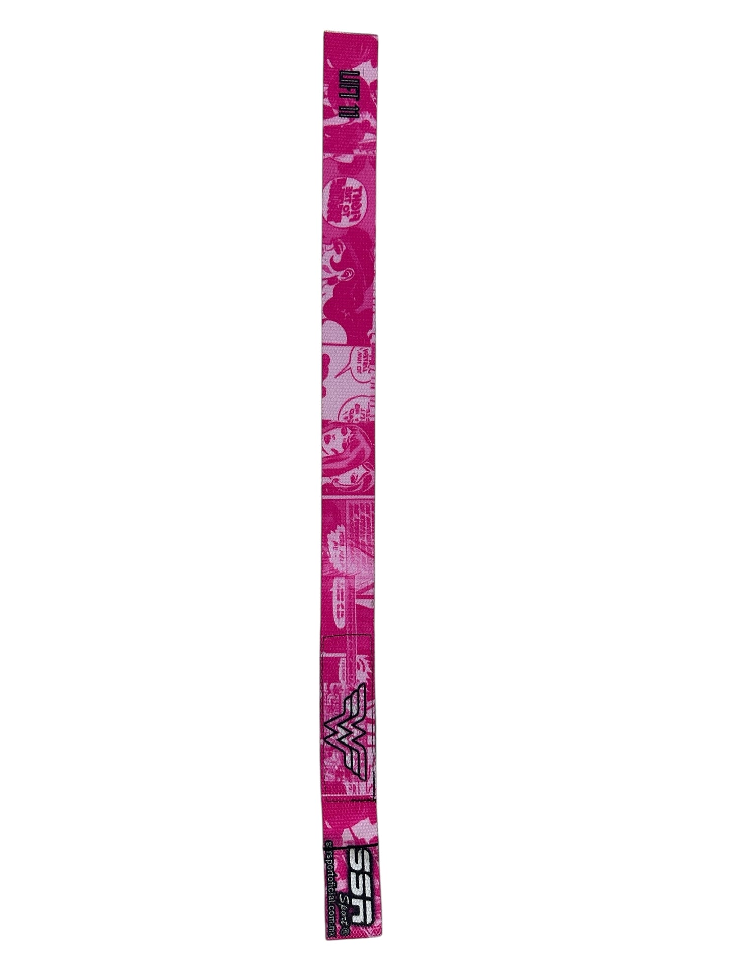 Straps Premium Mujer Maravilla Rosa y Negro