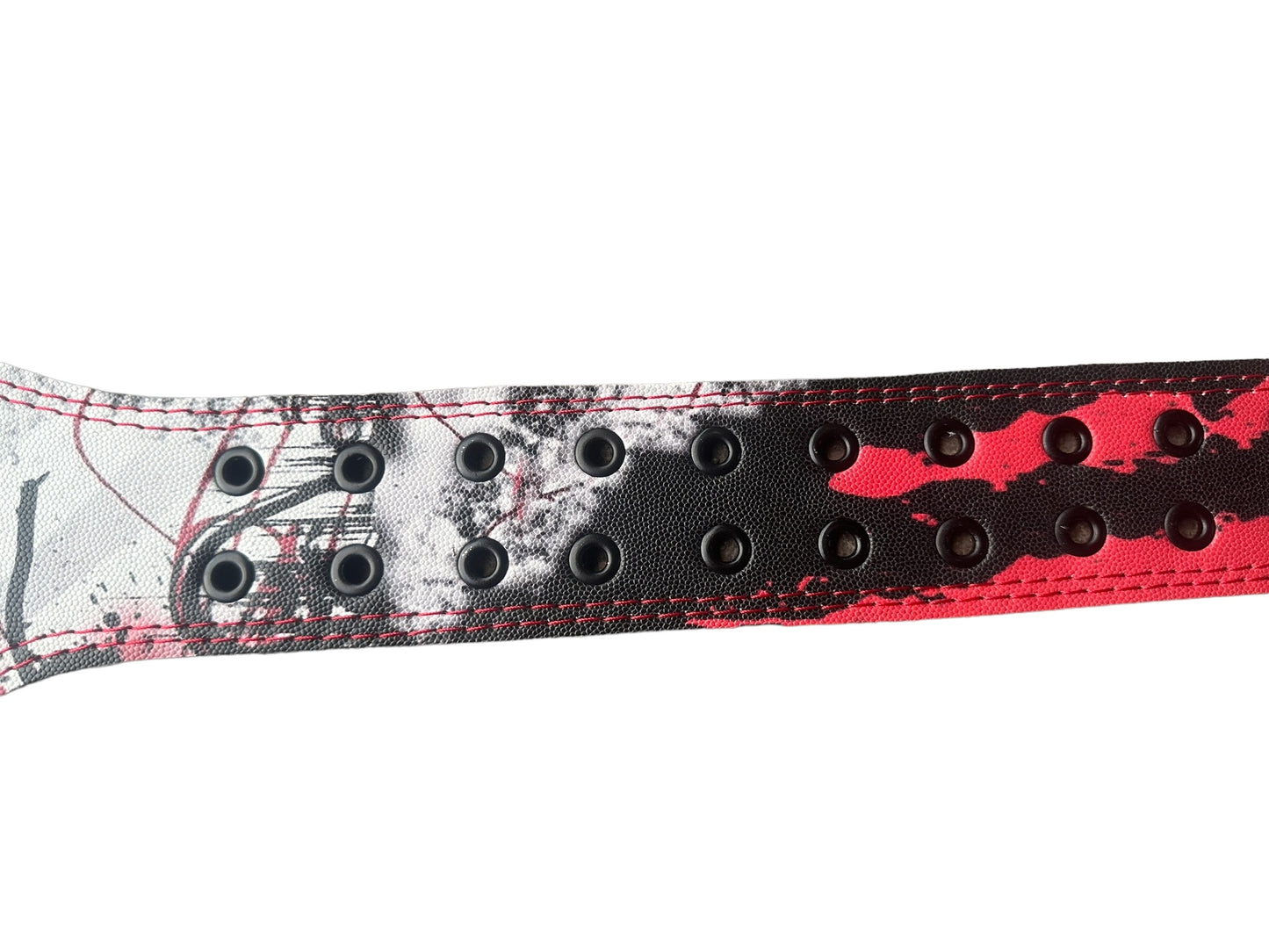 Cinturón De Piel Premium Deadpool Para Gym